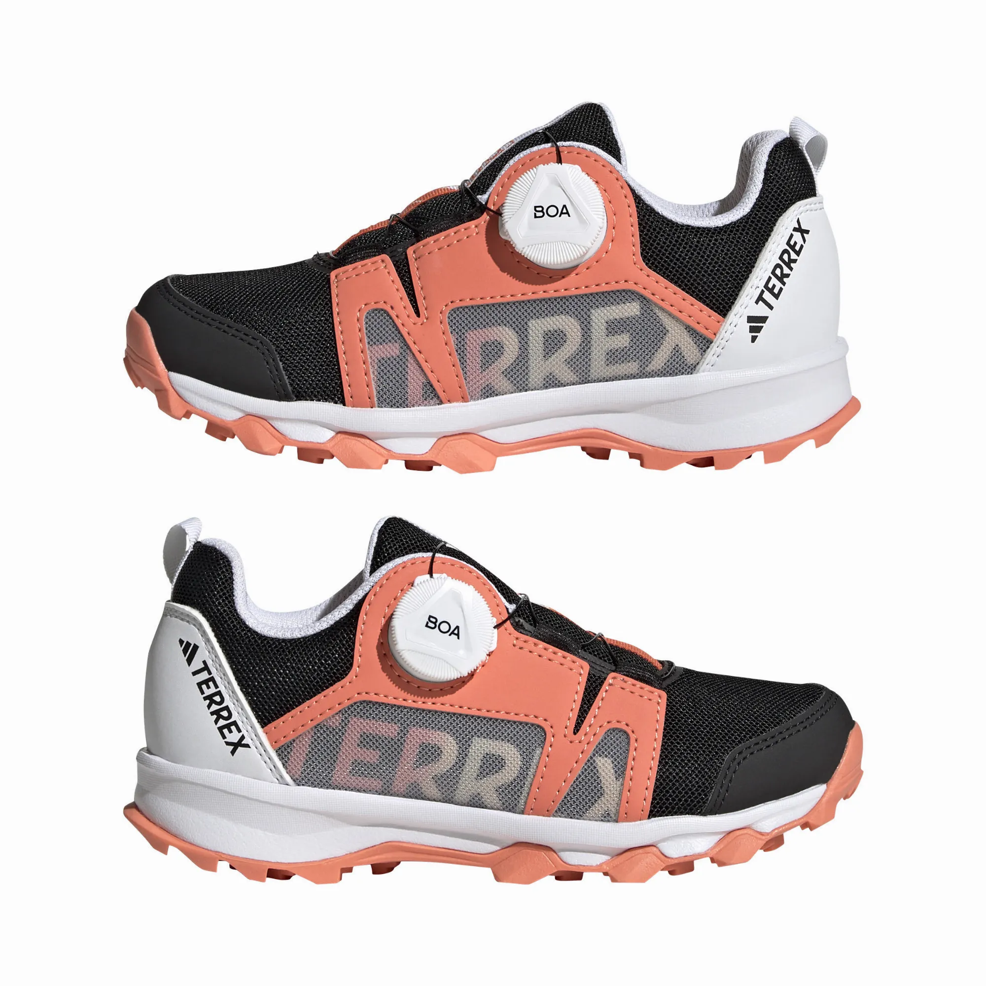 Adidas Terrex Agravic Boa Kinder Trailrunning-Schuh Trekkingschuh orange
