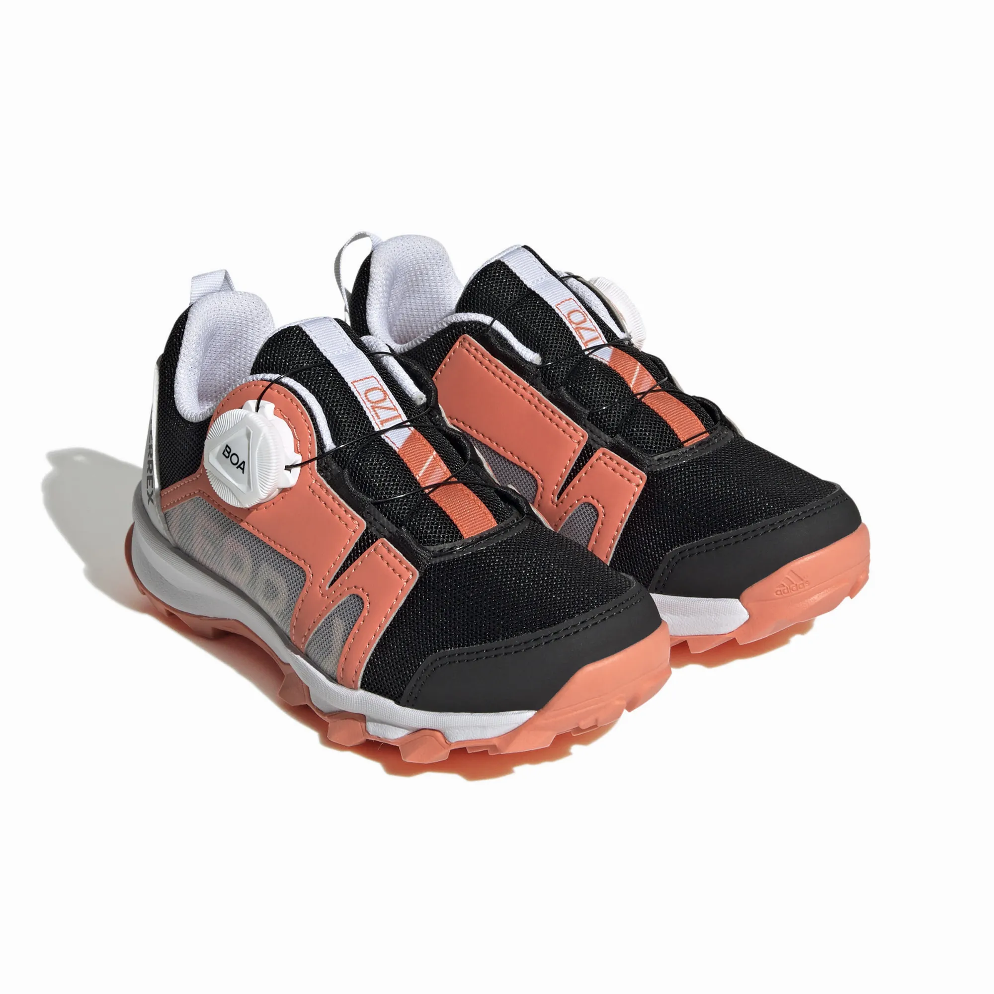 Adidas Terrex Agravic Boa Kinder Trailrunning-Schuh Trekkingschuh orange