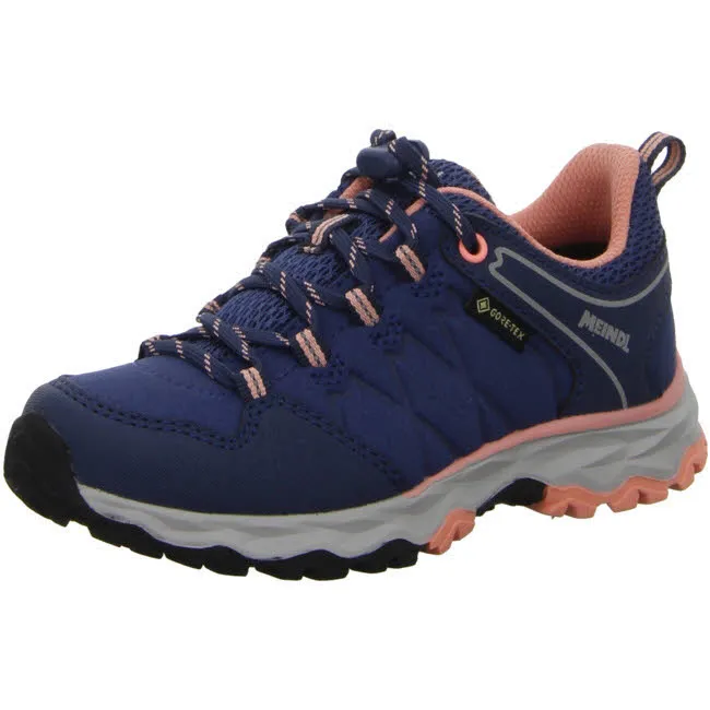 Meindl Ontario Junior GTX Mädchen Wanderschuhe Trekkingschuhe jeans/lachs NEU