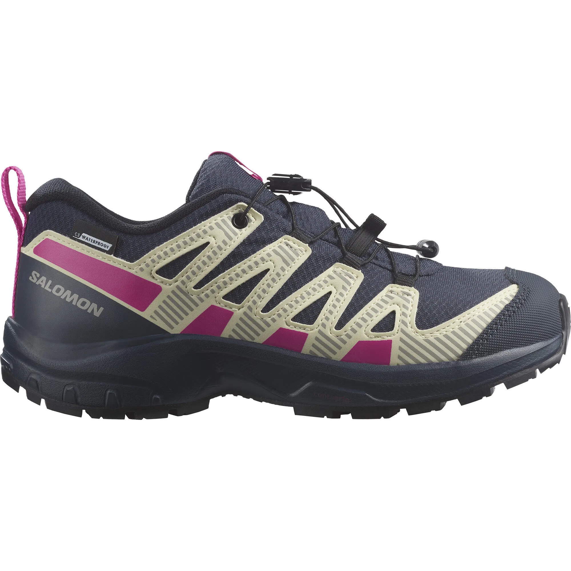 Salomon XA PRO V8 CSWP J Jungen Wanderschuhe Trekkingschuhe blau NEU