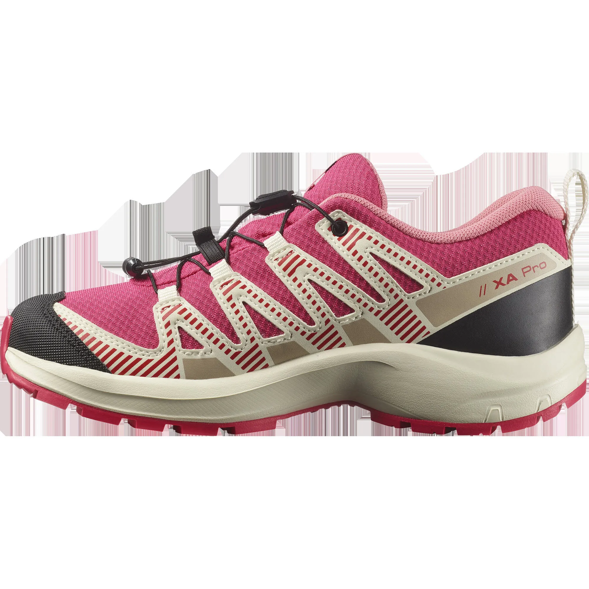 Salomon XA PRO V8 WP Mädchen Outdoorschuhe Wanderschuhe rouge red