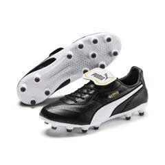 Puma King Top FG Herren Fußballschuh Schwarz Weiß