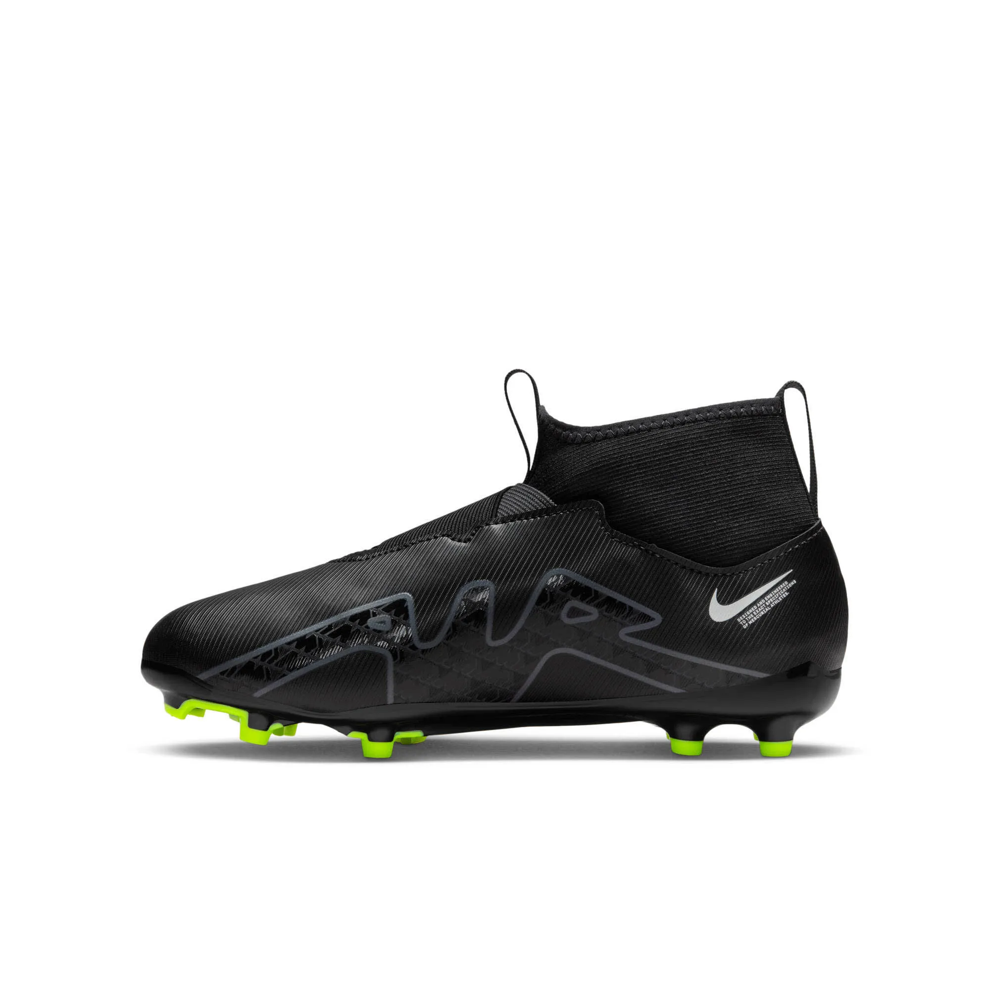 Nike JR Zoom Superfly 9 ACAD Kinder Fußballschuhe schwarz