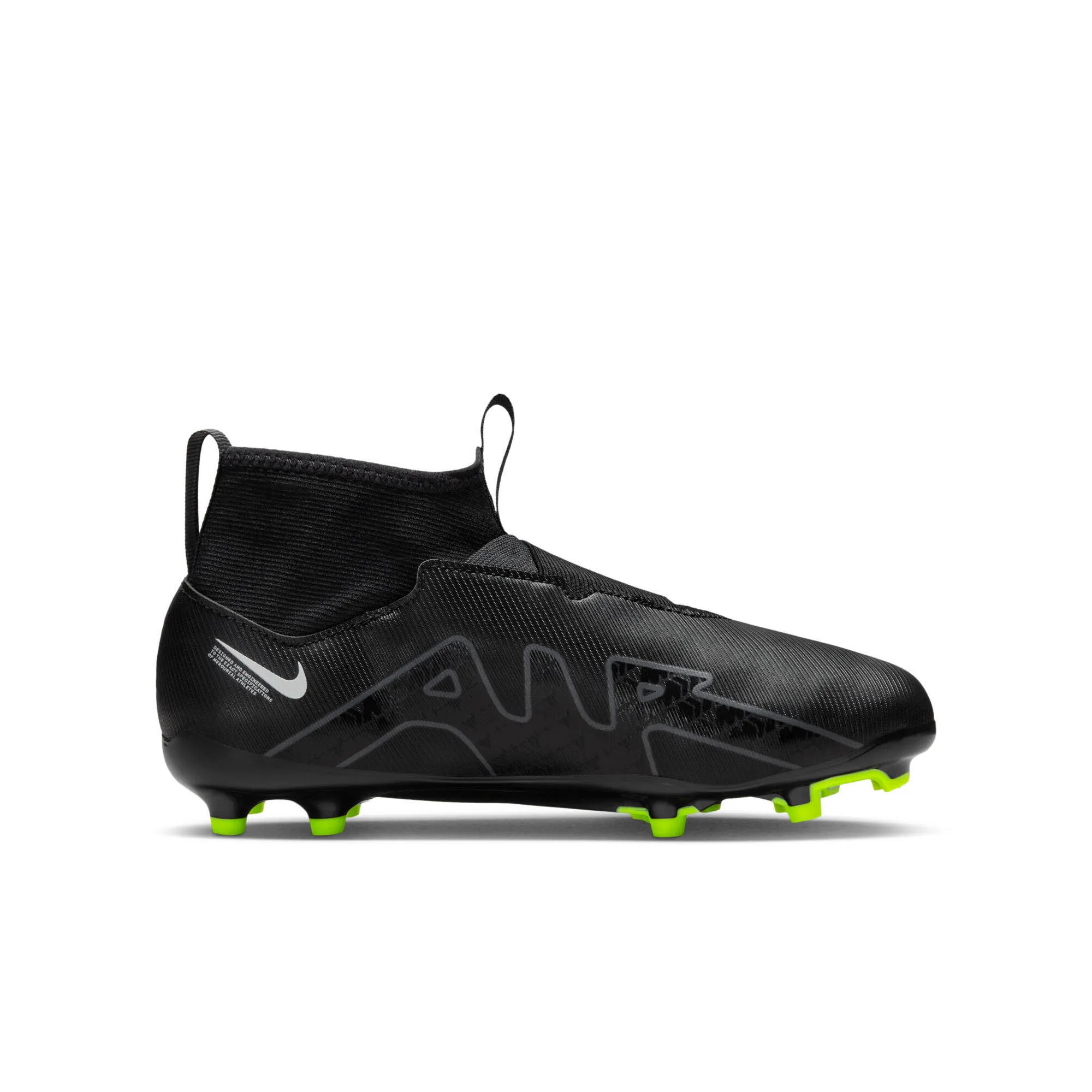 Nike JR Zoom Superfly 9 ACAD Kinder Fußballschuhe schwarz