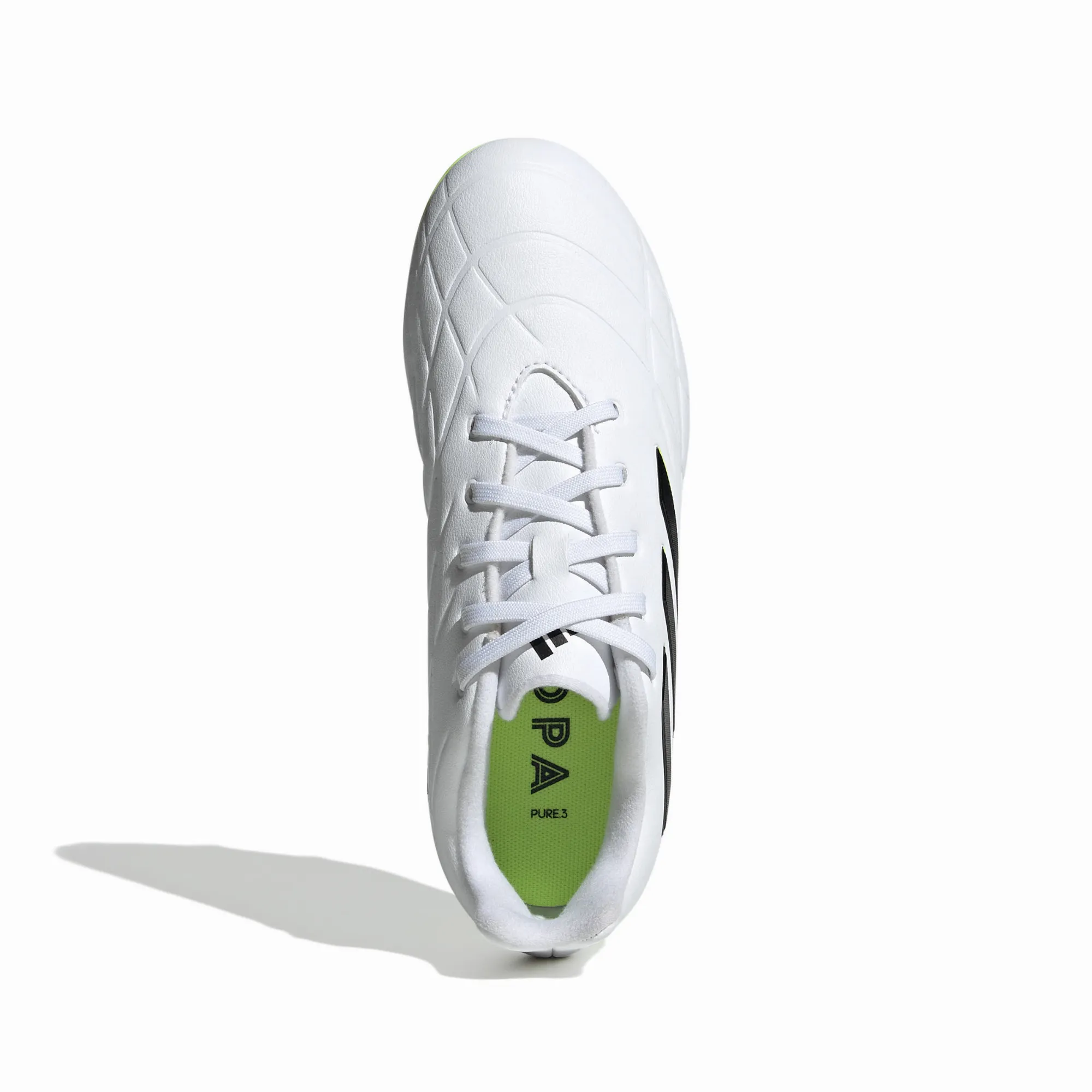 adidas COPA PURE.3 FG J Kinder Fußballschuhe Rasen Hartplatz weiß/grün NEU