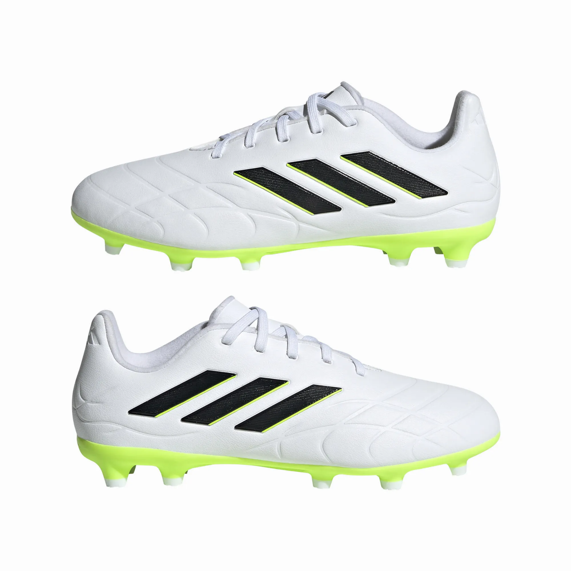 adidas COPA PURE.3 FG J Kinder Fußballschuhe Rasen Hartplatz weiß/grün NEU