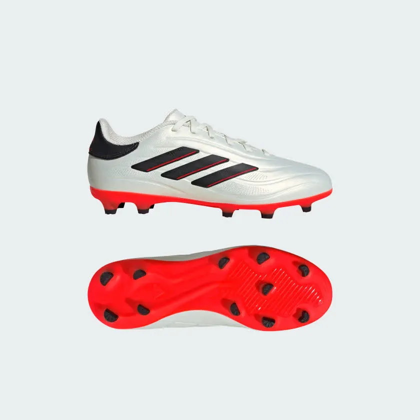 adidas Copa Pure 2 League FG Jungen Fußballschuhe Nockenschuhe IVORY/CBLACK/SOLRED NEU