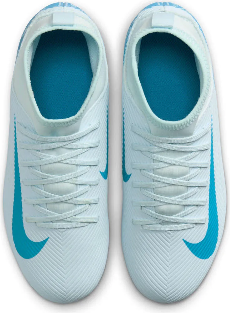 Nike Jr. Mercurial Superfly 10 Club Kinder Fußballschuhe glacier blue/black