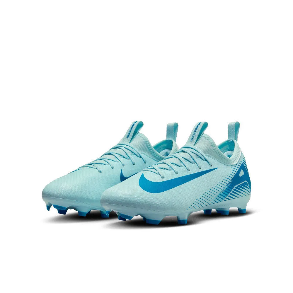 NIKE JR ZOOM VAPOR 16 ACADEMY FG/MG Kinder Fußballschuhe Stollenschuhe blau