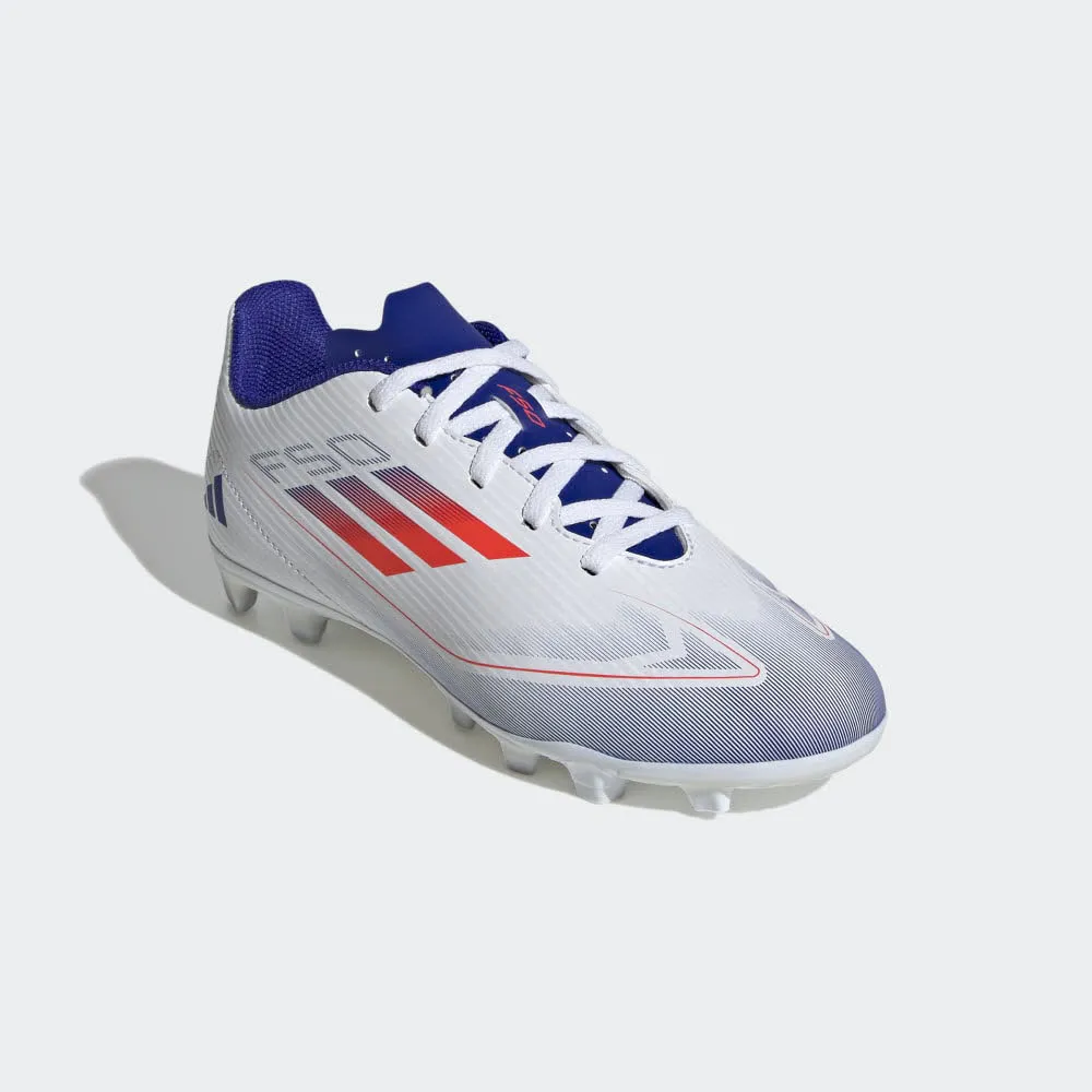 adidas F50 CLUB FLEXIBLE GROUND Kinder Fußballschuhe Nockenschuhe weiß