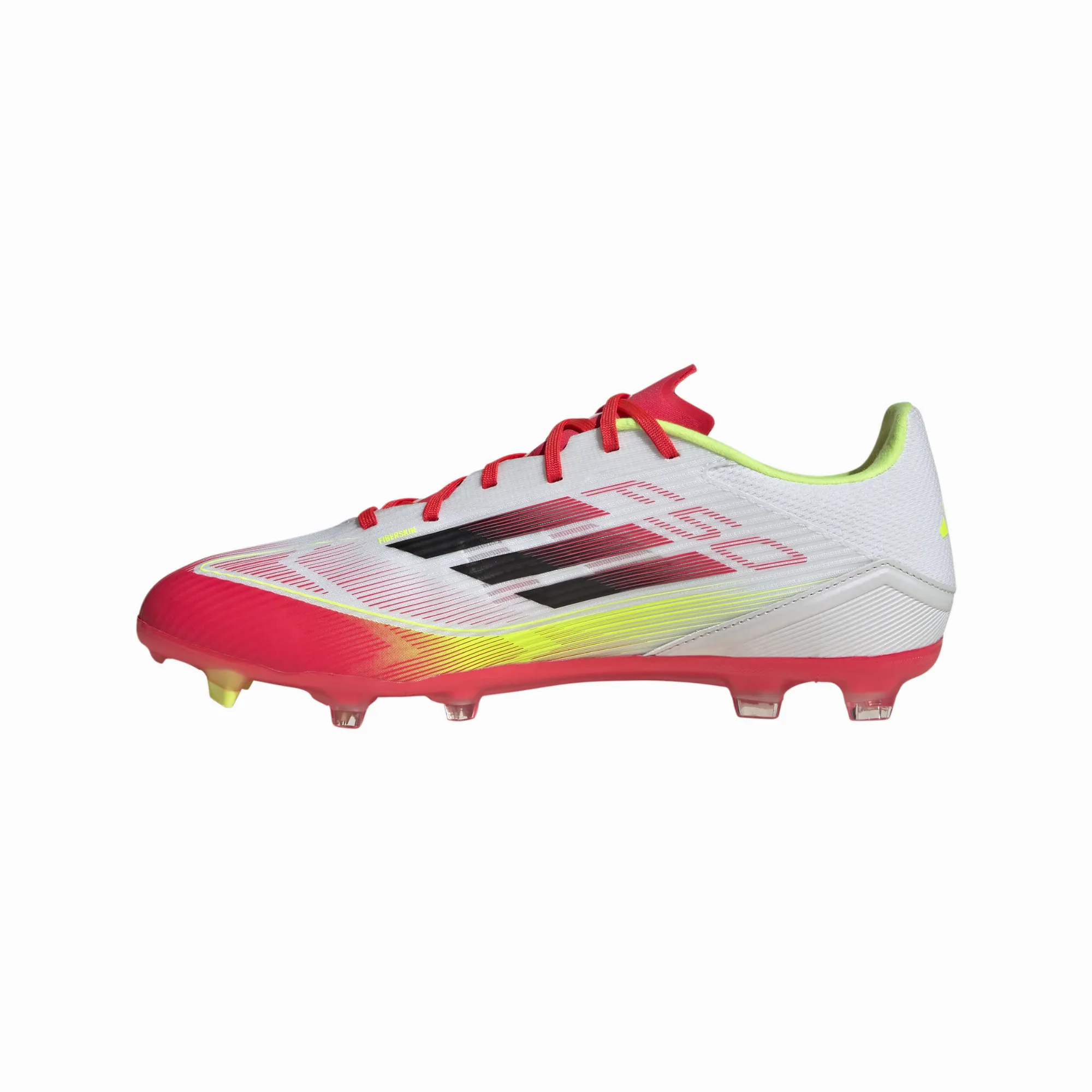 adidas F50 League FG/MG Fußballschuh Herren weiß orangerot