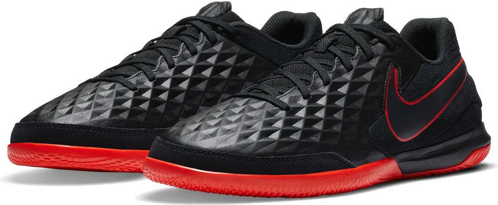 NIKE TIEMPO LEGEND 8 ACADEMY IC Herren Fußballschuhe Hallenschuhe schwarz