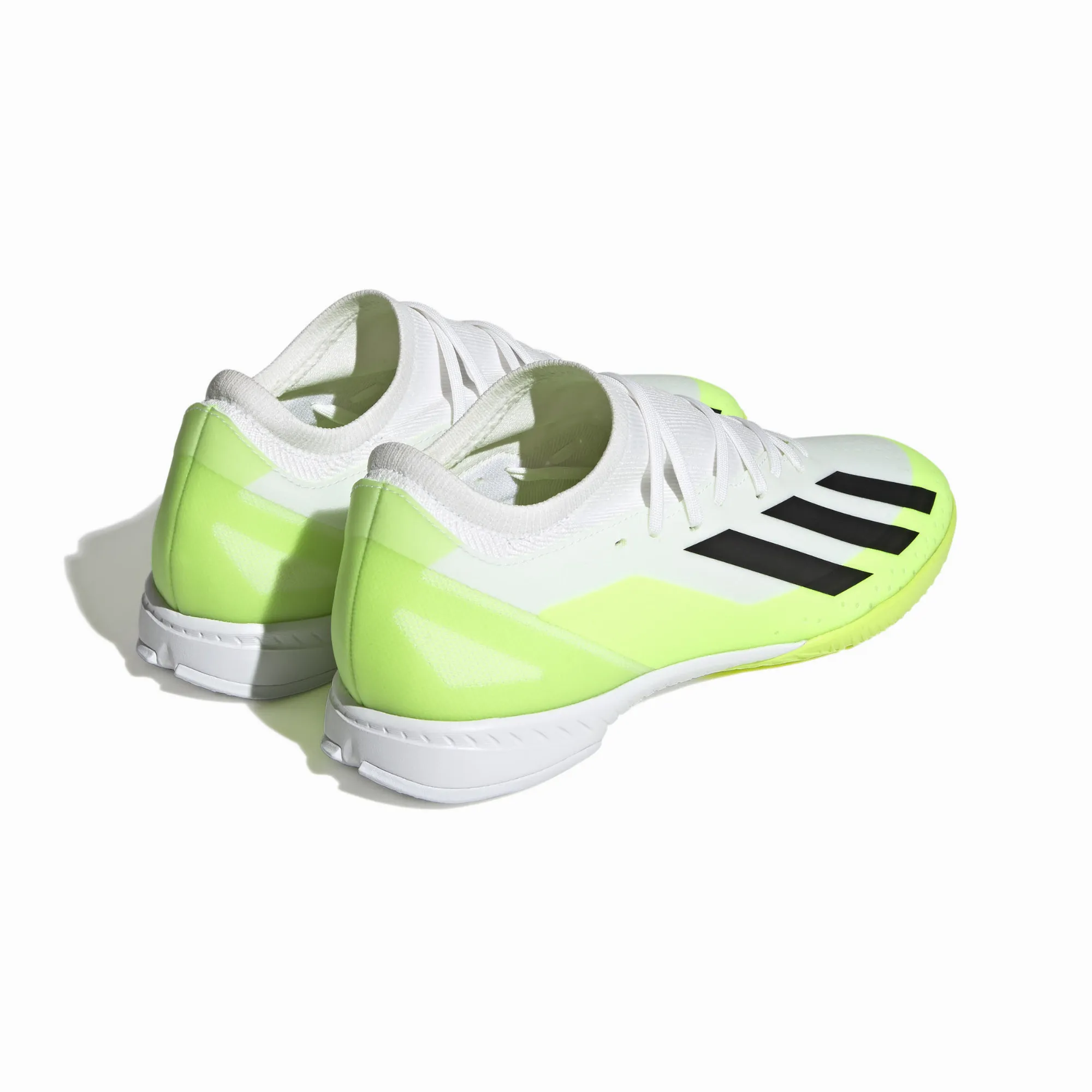 adidas X Crazyfast.3 IN Herren Fußballschuh Hallenschuh weiß-grün