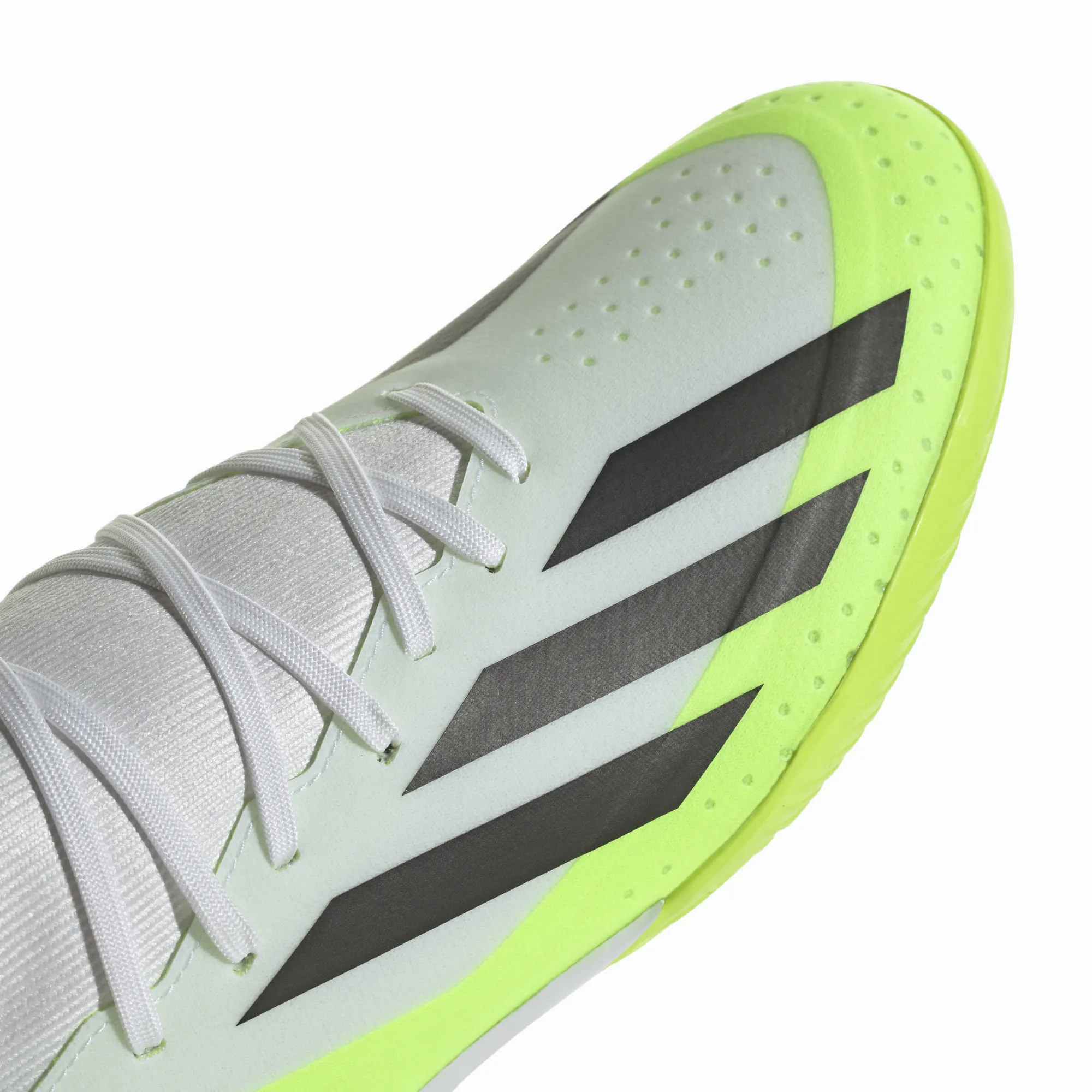adidas X Crazyfast.3 IN Herren Fußballschuh Hallenschuh weiß-grün