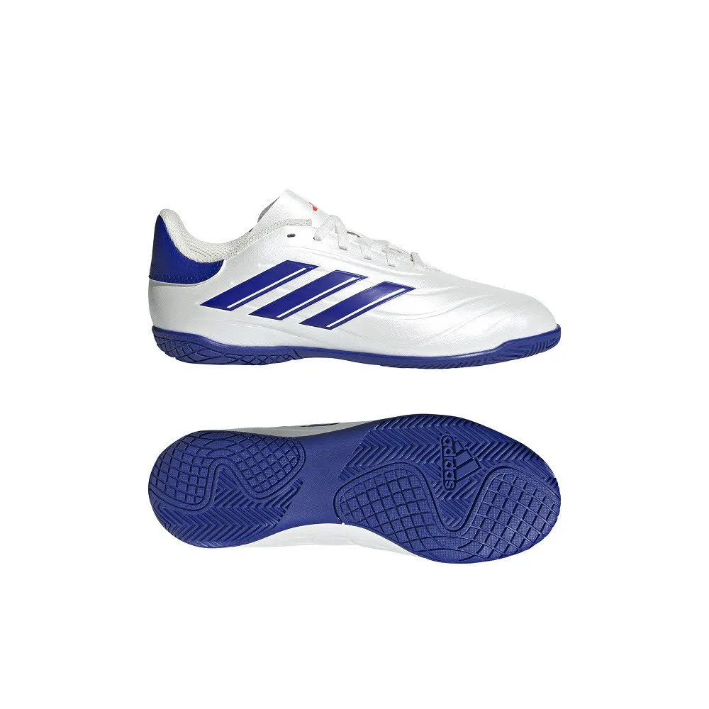 adidas COPA PURE 2 CLUB IN J Kinder Fußballschuhe Hallenschuhe weiß