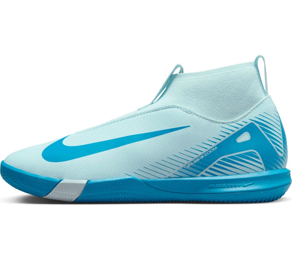 Nike Jr. Mercurial Superfly 10 Academy Kinder Fußballschuhe Hallenschuhe blau