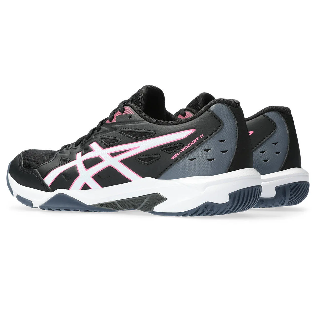 Asics GEL-Rocket 11 Hallenschuhe Atmungsaktiv Komfort Damen Schwarz