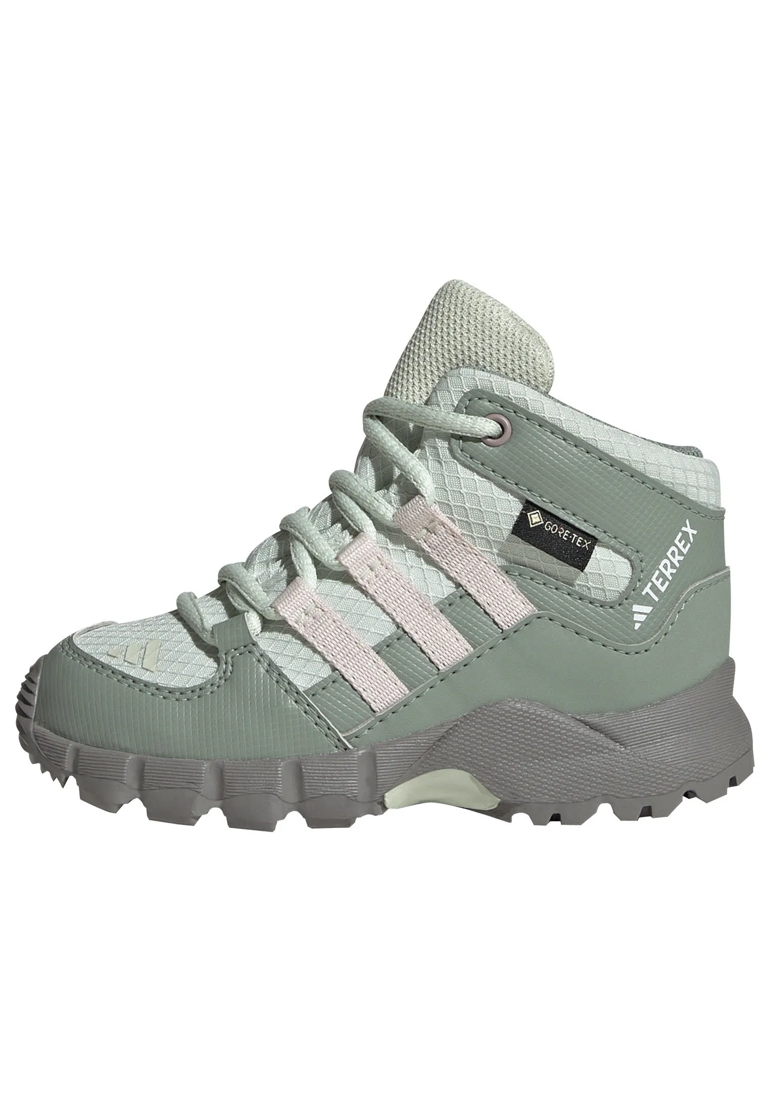 adidas Terrex Mid GORE-TEX Wanderschuh Kinder hellgrün