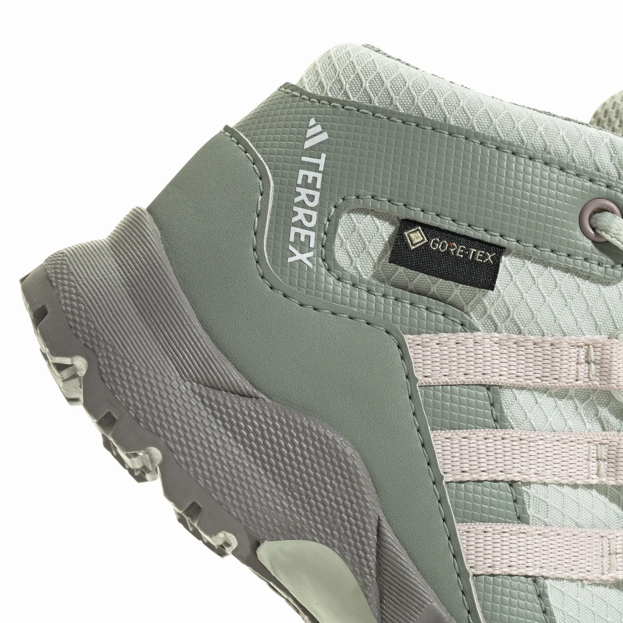 adidas Terrex Mid GORE-TEX Wanderschuh Kinder hellgrün