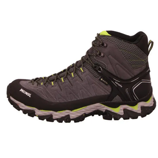 Meindl Lite Hike GTX Herren Trekkingschuhe Wanderschuhe High anthrazit/lime NEU
