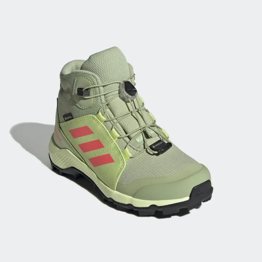 Adidas Terrex Mid GTX K Trekkingschuhe Wanderschuhe Jungen grün
