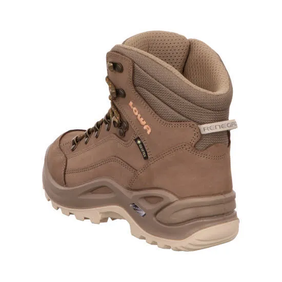 Lowa Renegade GTX Mid Trekkingschuhe Wanderschuhe Gore-Tex wasserdicht Damen braun