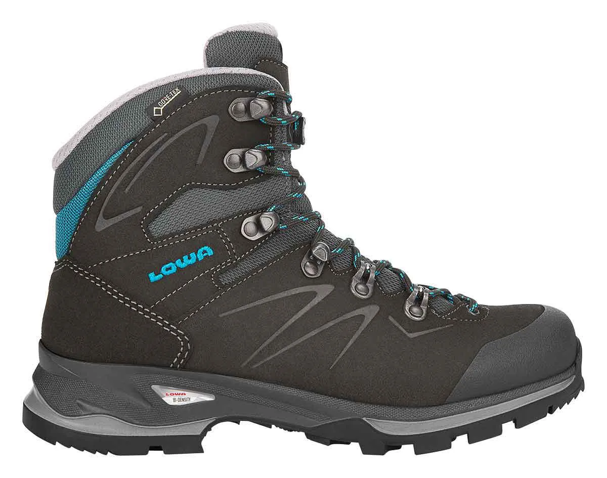 LOWA Badia GTX WS Damen Trekkingschuhe Wanderschuhe High anthrazit/blau NEU