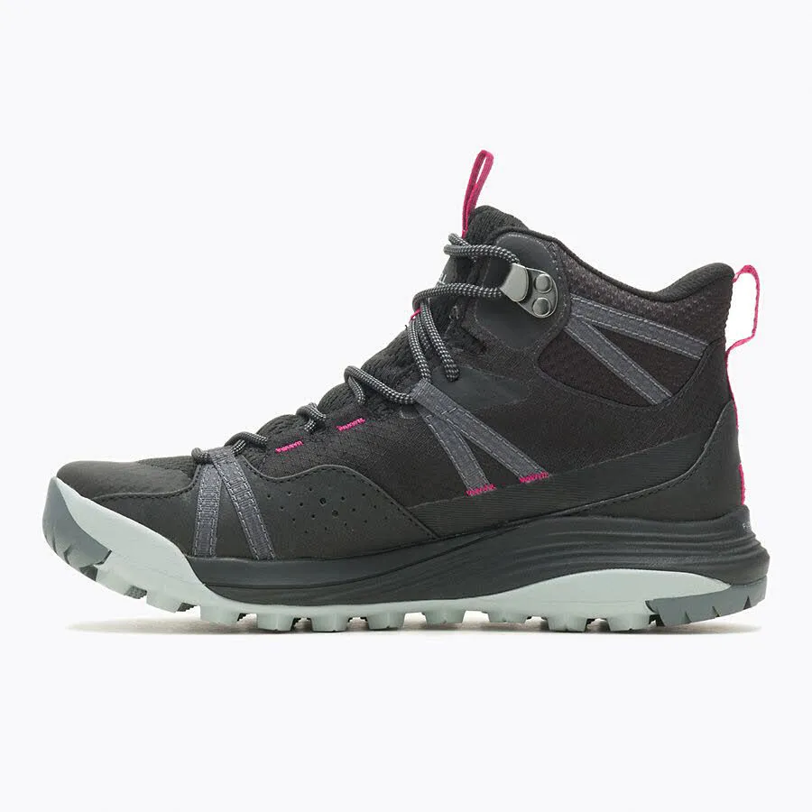 Merrell Siren 4 Mid GTX Wanderschuh Trekkingschuh Damen schwarz NEU