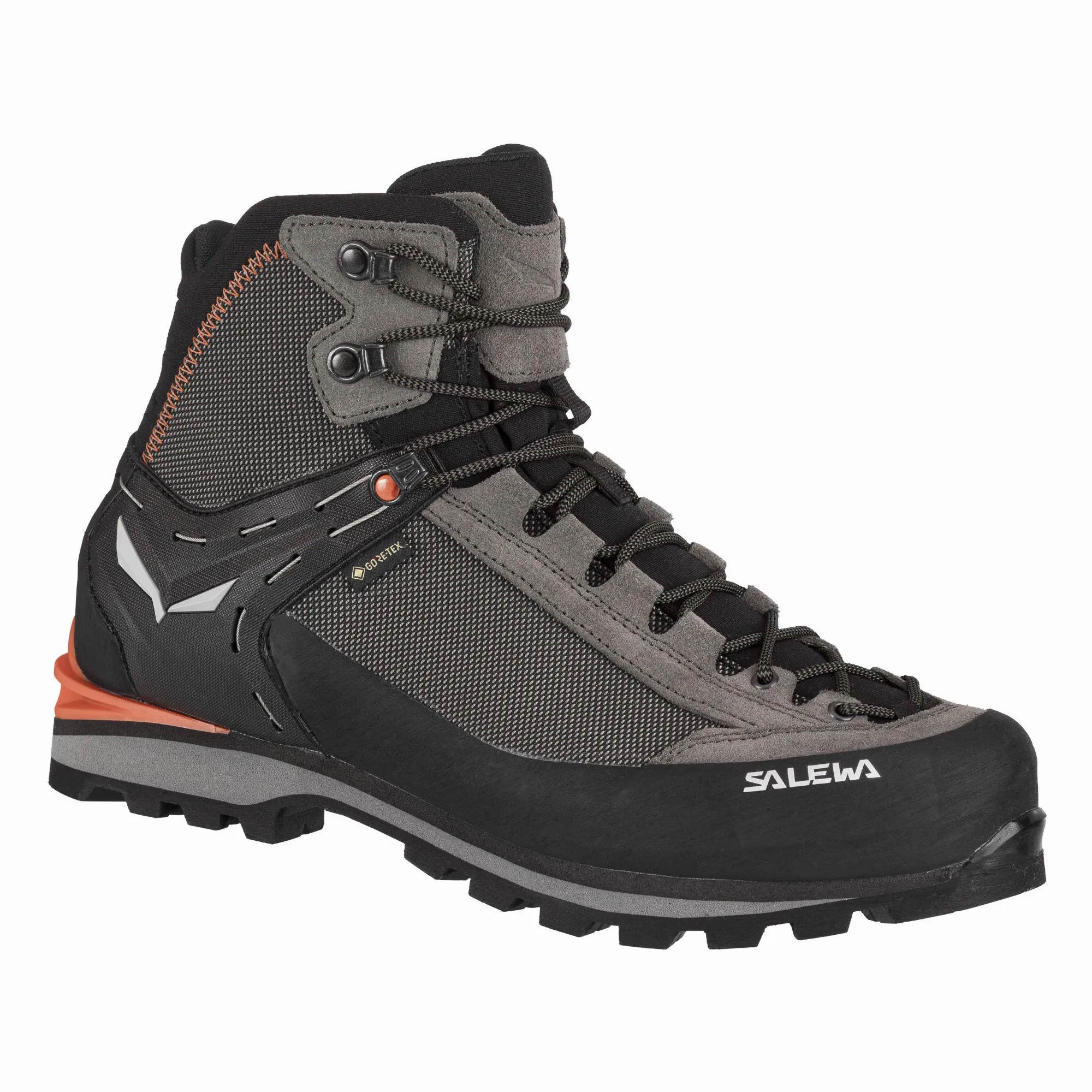 Salewa Crow Gore-Tex Herren Wanderschuhe Trekkingschuhe Bergschuhe wasserdicht grau