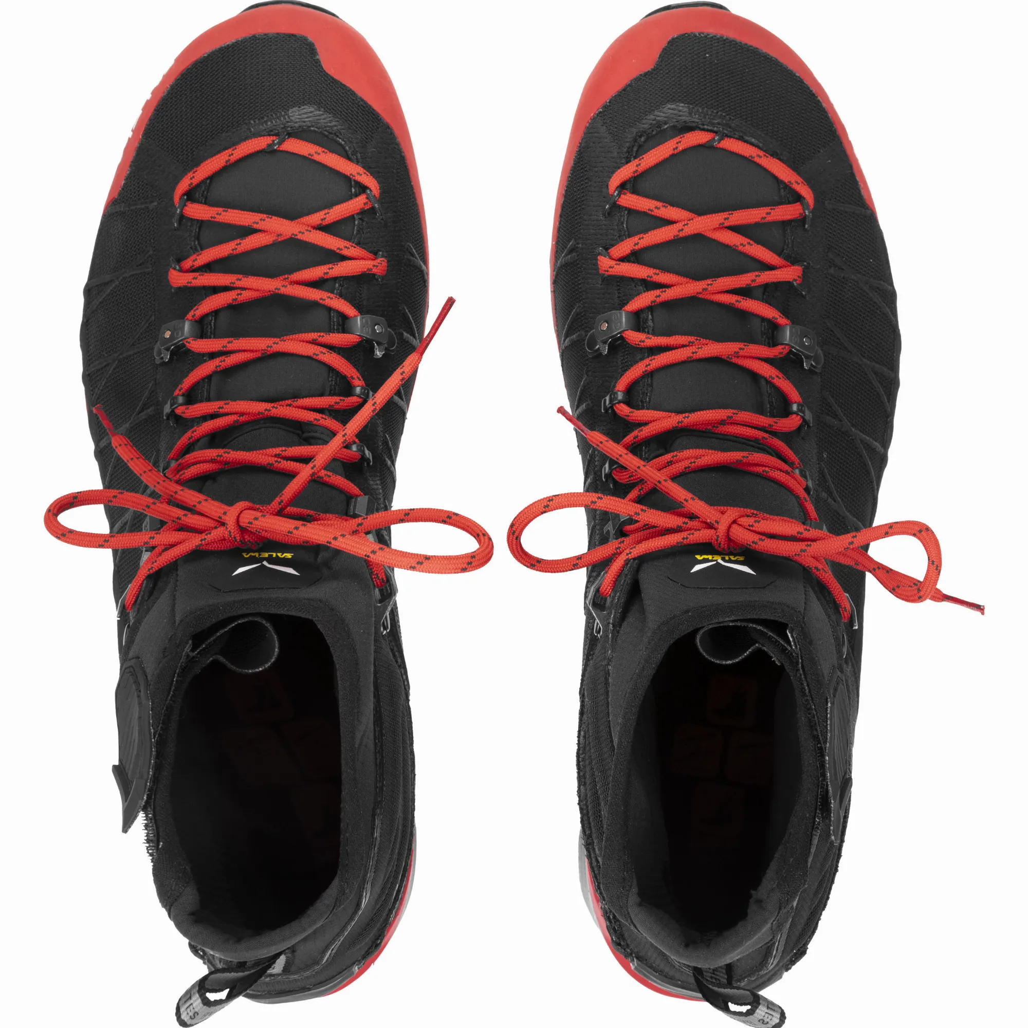 Salewa ORTLES LIGHT MID PTX BOOT M Bergschuh Herren schwarz rot