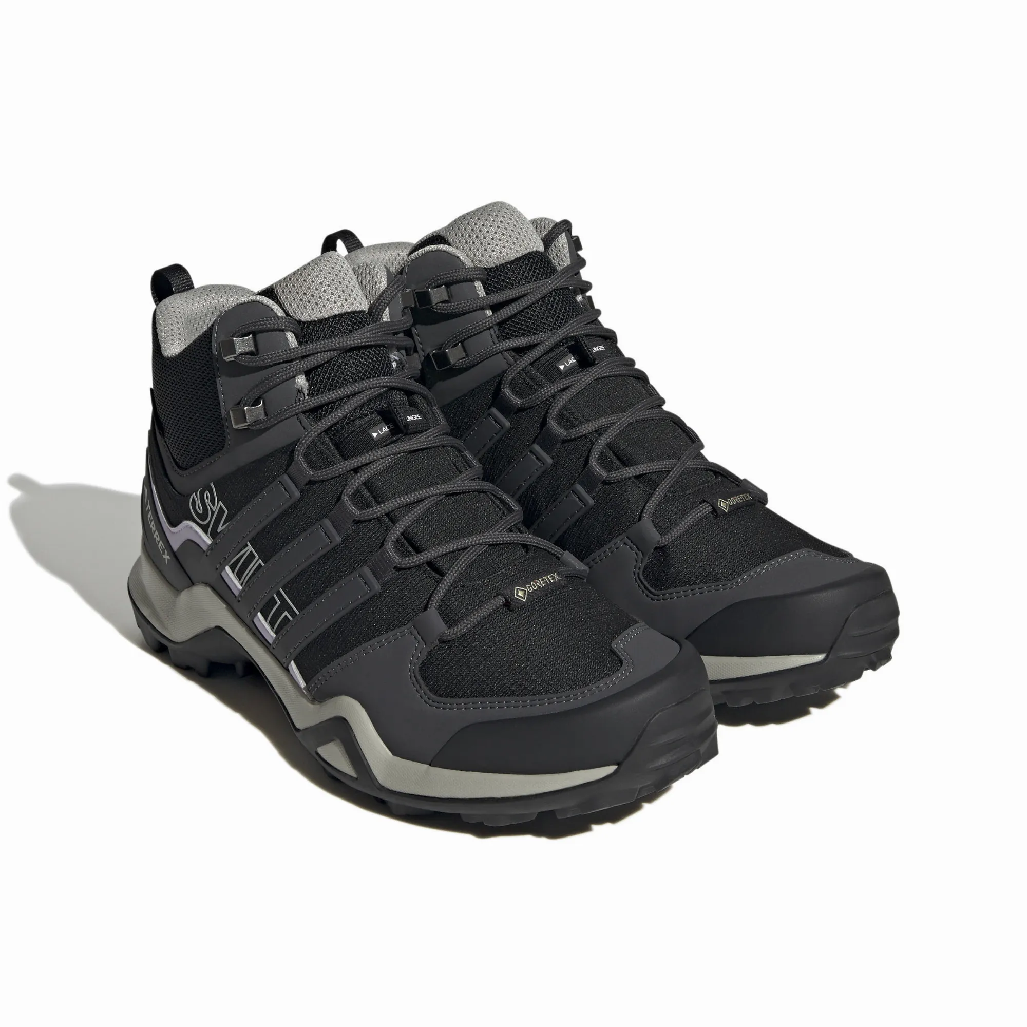 adidas TERREX Swift R2 Mid GORE-TEX Wanderschuh Trekkingschuh Damen schwarz