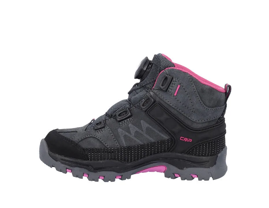 CMP Kiruna Mid Fitgo Wanderschuh Trekkingschuh Kinder dunkelgrau