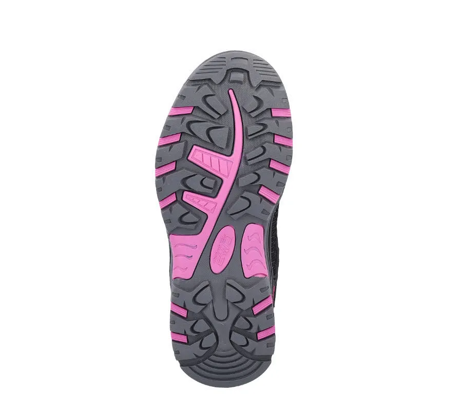 CMP Kiruna Mid Fitgo Wanderschuh Trekkingschuh Kinder dunkelgrau