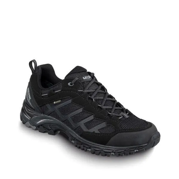 Meindl Caribe GTX Herren Trekkingschuhe Low Wanderschuhe schwarz