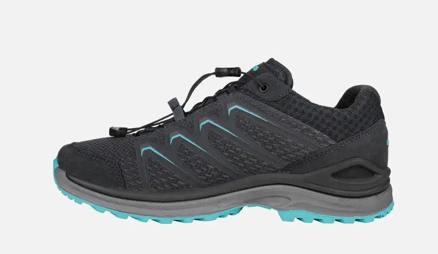 Lowa MADDOX GTX LO WS Trekkingschuhe Low Wanderschuhe Damen dunkelgrau