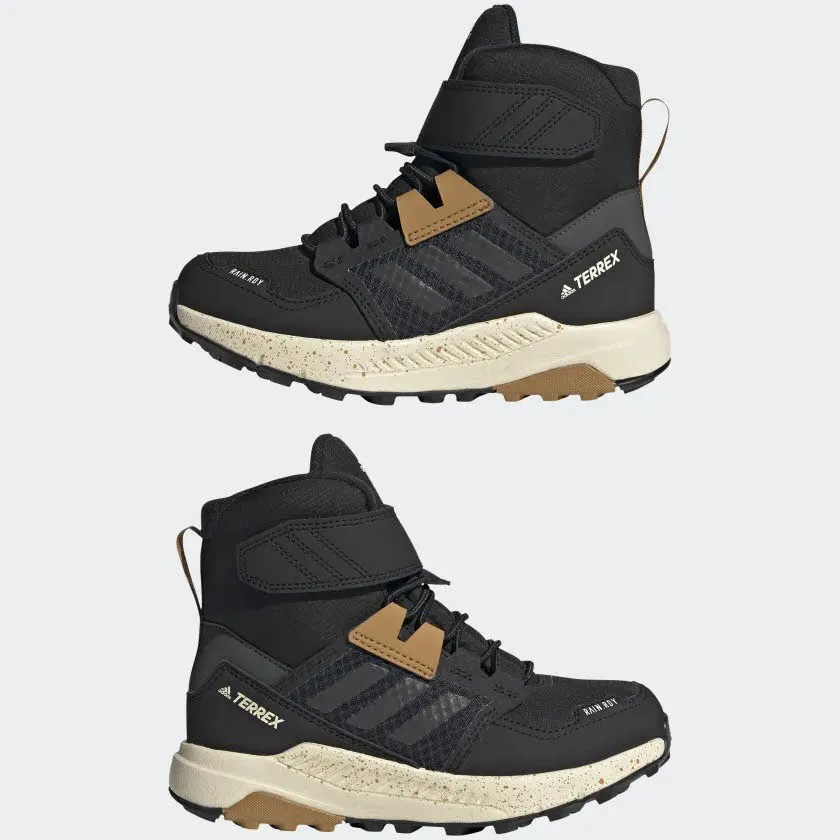 Adidas Terrex Trailmaker High Winterstiefel Wanderschuh Jungen schwarz