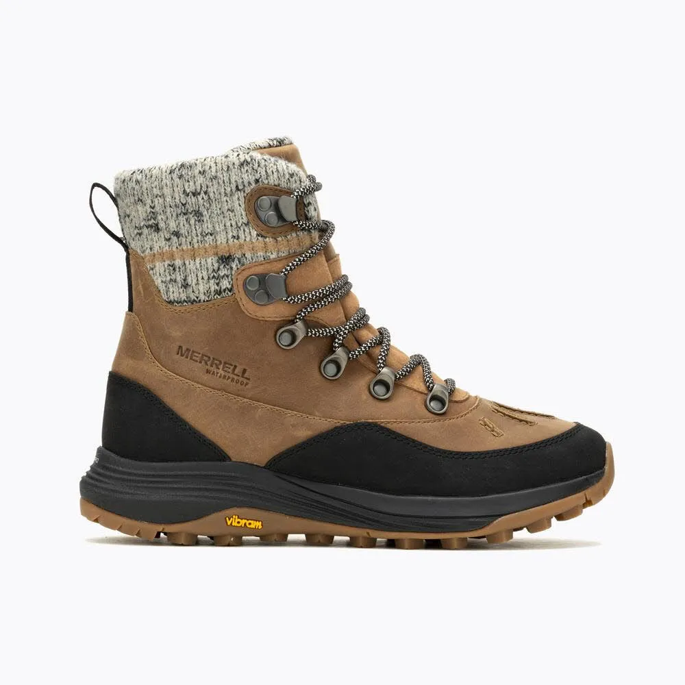 Merrel Damen Siren 4 Thermo Mid Zip WP Winterstiefel hellbraun