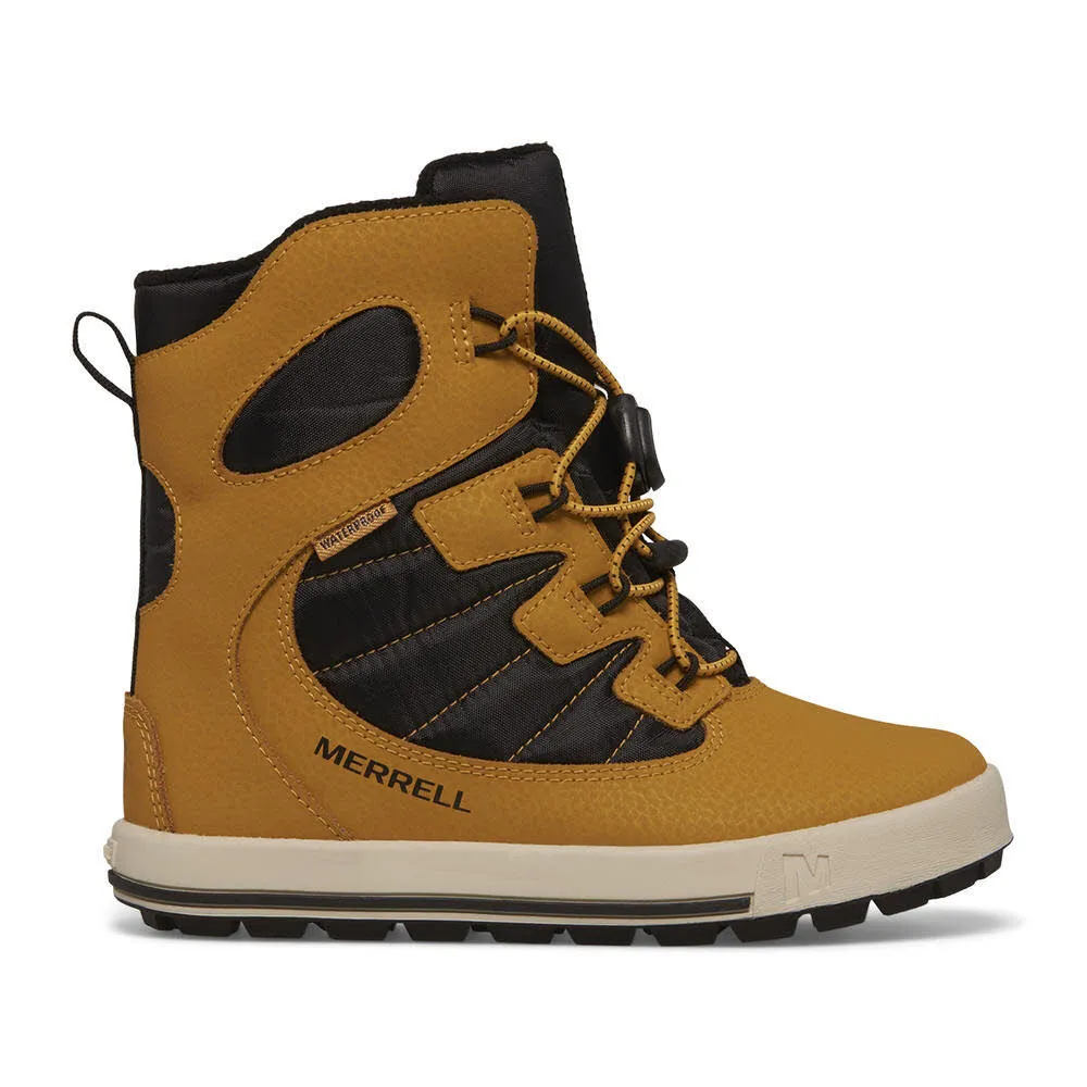 Merrell Snow Bank 4.0 Jungen Stiefel Winterstiefel Winterschuhe wasserdicht braun