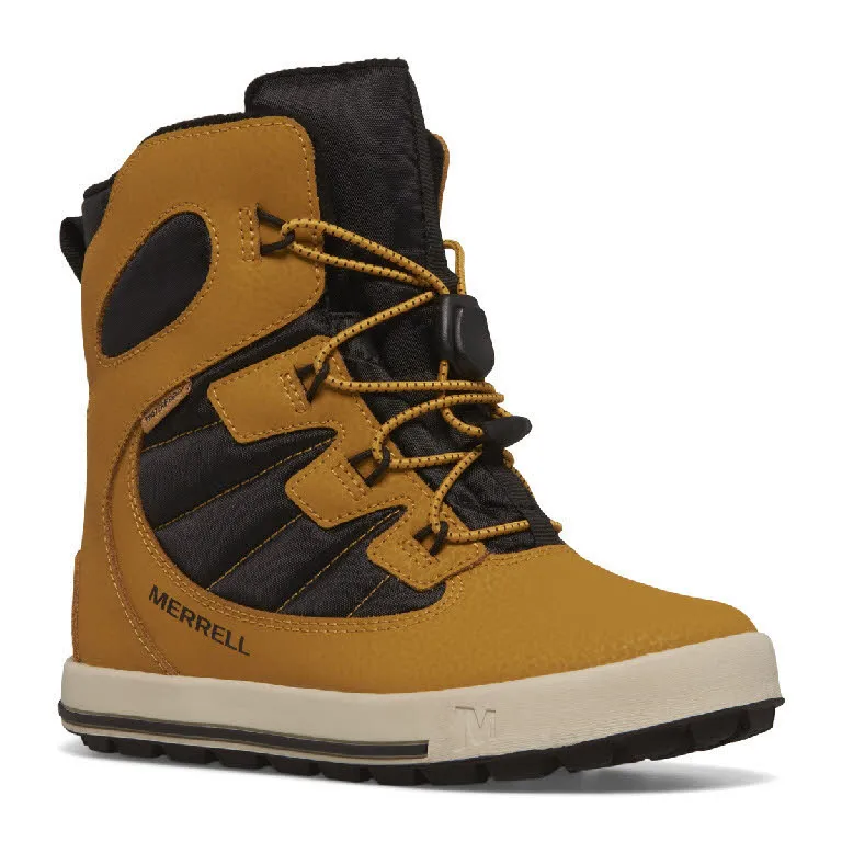Merrell Snow Bank 4.0 Jungen Stiefel Winterstiefel Winterschuhe wasserdicht braun