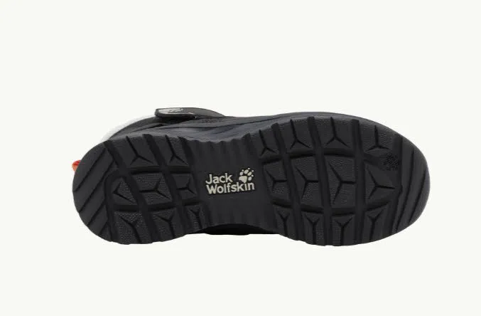 Jack Wolfskin Polar Bear-b Texapore Mid Vc K Winterschuhe Kinder schwarz