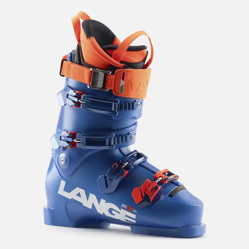 Lange RS 130 MV Unisex Skischuhe Skiboots Alpin Skistiefel blau