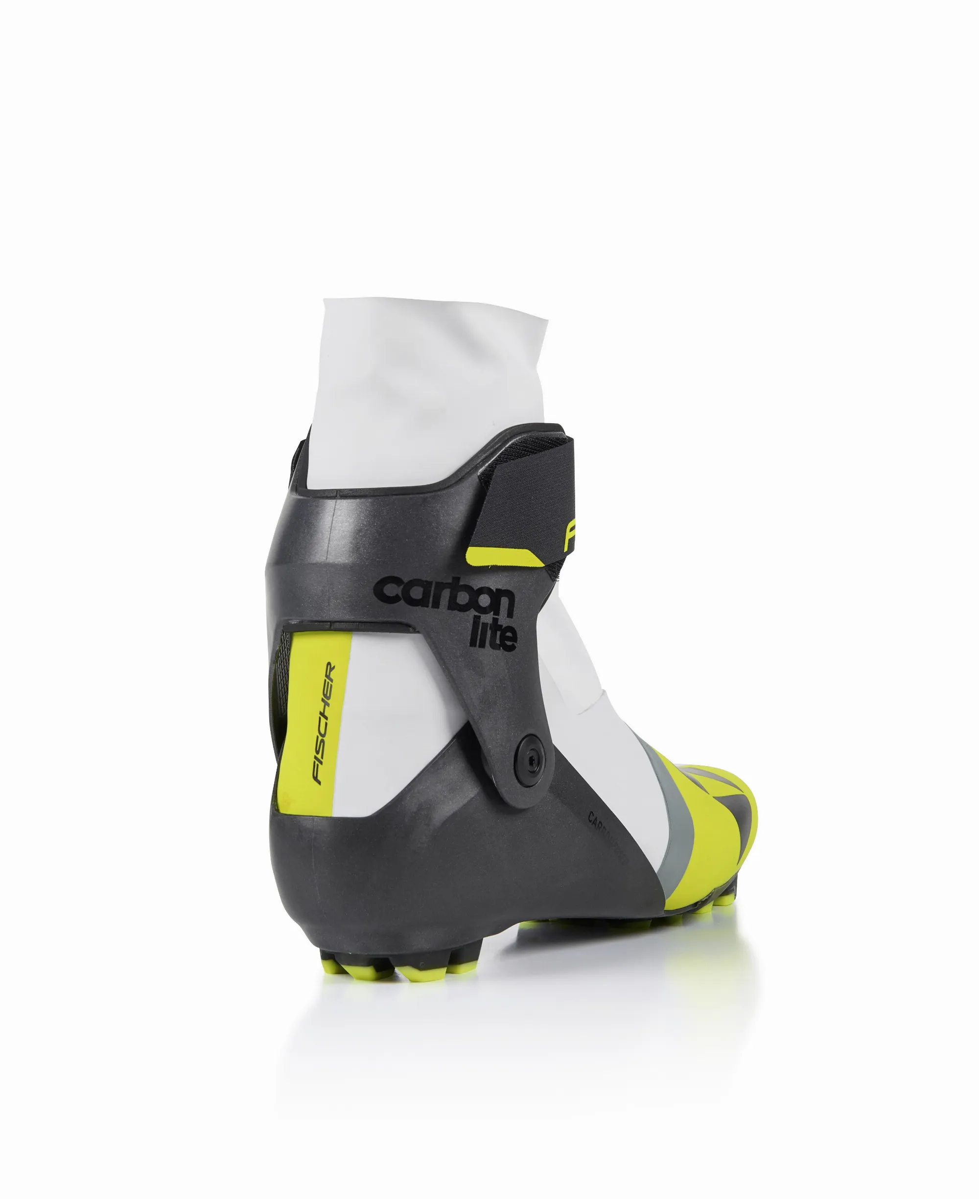 Fischer Carbonlite Skate WS Langlauf-Schuh Damen Weiß/ Gelb