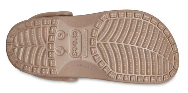 Crocs Classic Clog Hausschuh Gartenschuh Unisex Latte hellbraun
