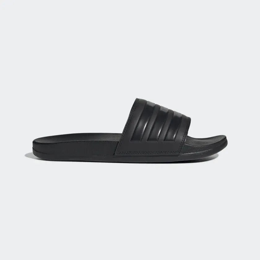 adidas Comfort Adilette Herren Badeschlappen Hausschuhe schwarz