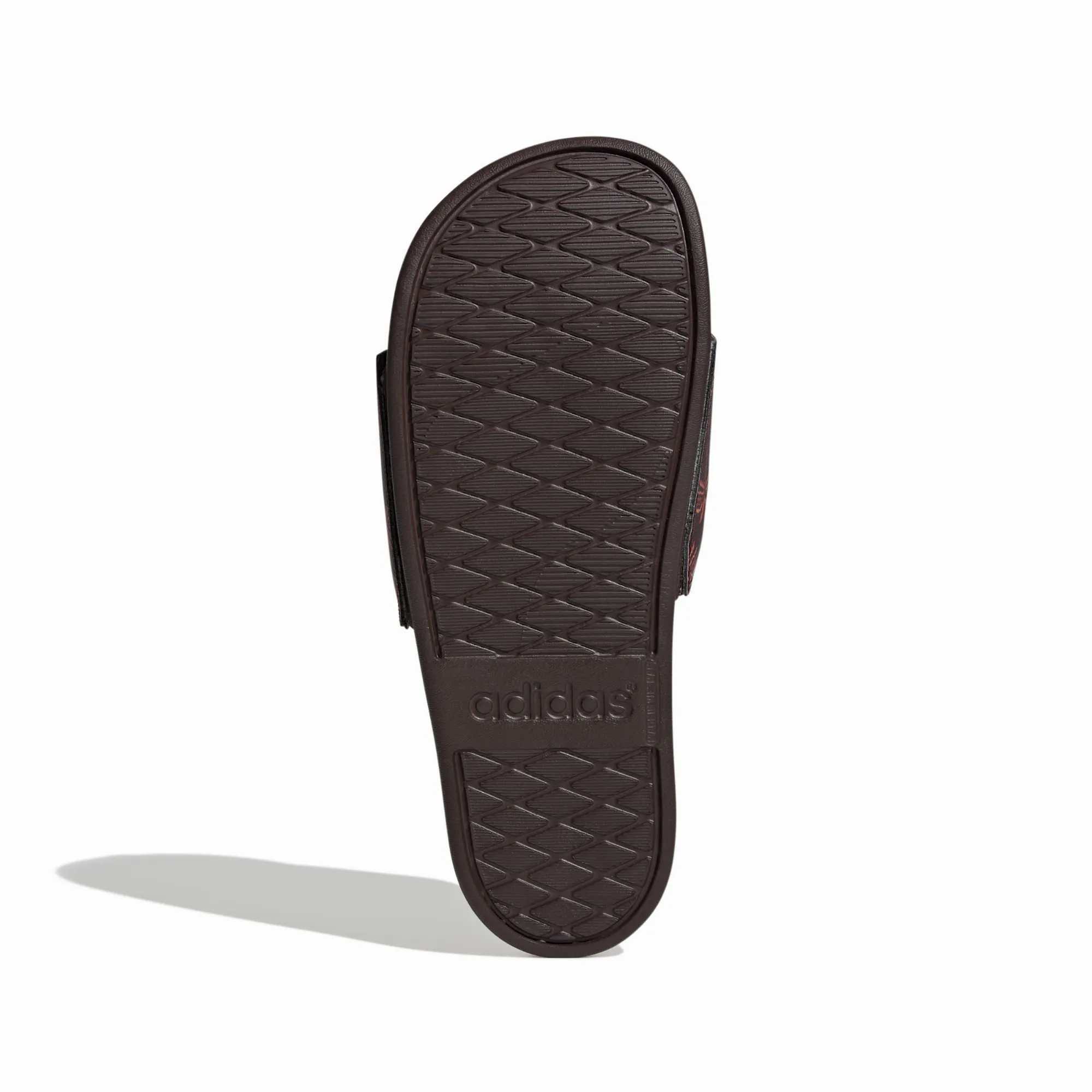 adidas adilette comfort Sandale Badeschuh Damen braun orange