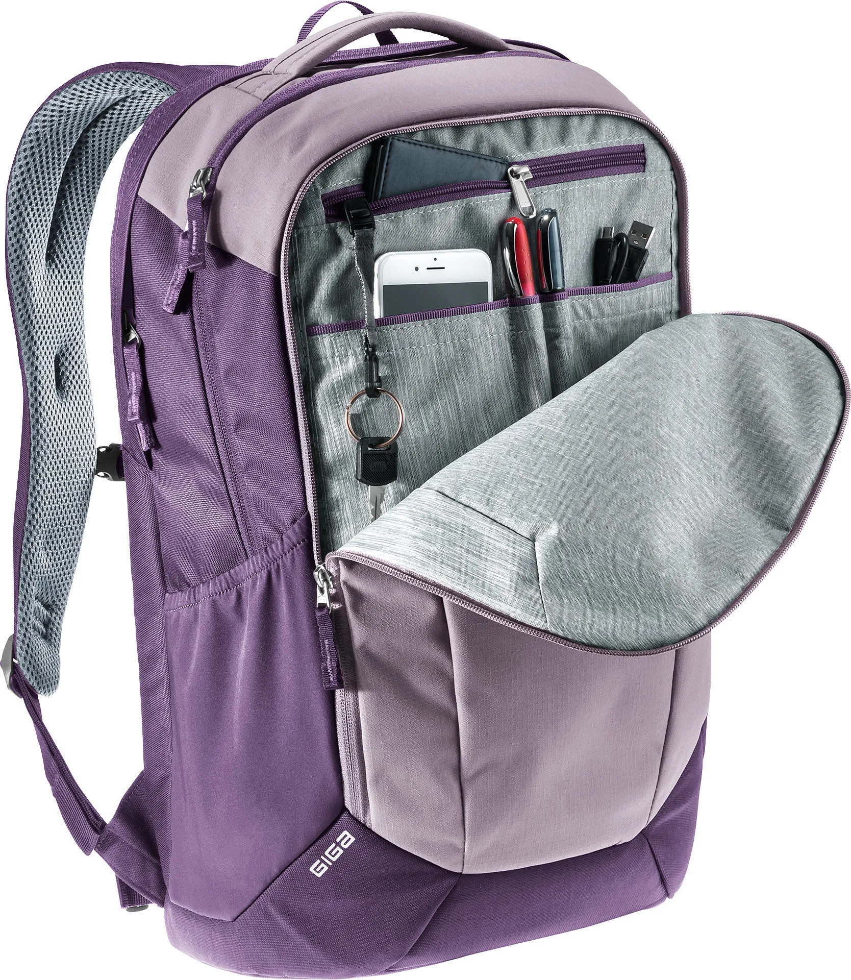 Deuter Giga Lifestyle Rucksack Freizeitrucksack lila