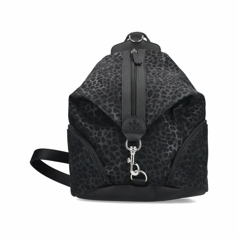 Rieker Rucksack Daypack Damen schwarz dunkelgrau