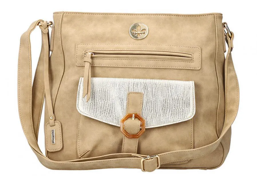 Rieker Handtasche Damen sandbeige braun NEU