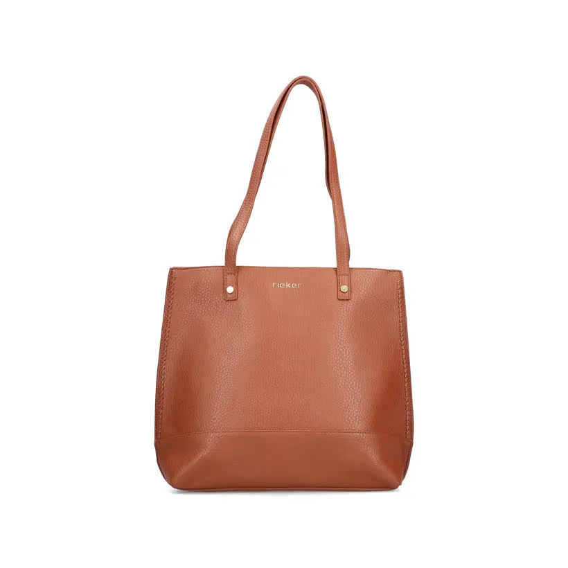 Rieker Umhängetasche Shopper Damen hellbraun