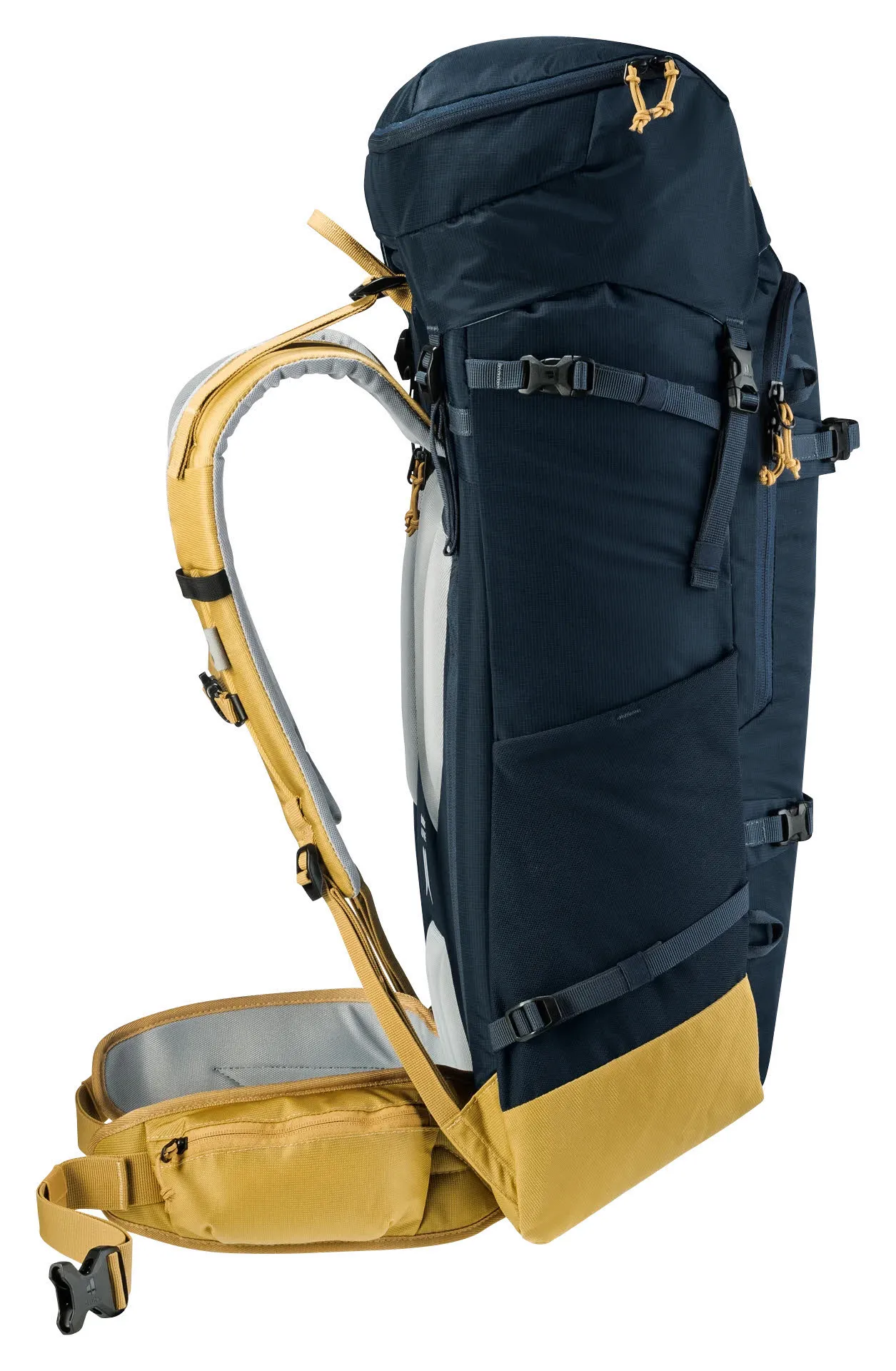 Deuter Rise 34+ Herren Schneeschuh-Rucksack Trekking Tour blau/braun NEU